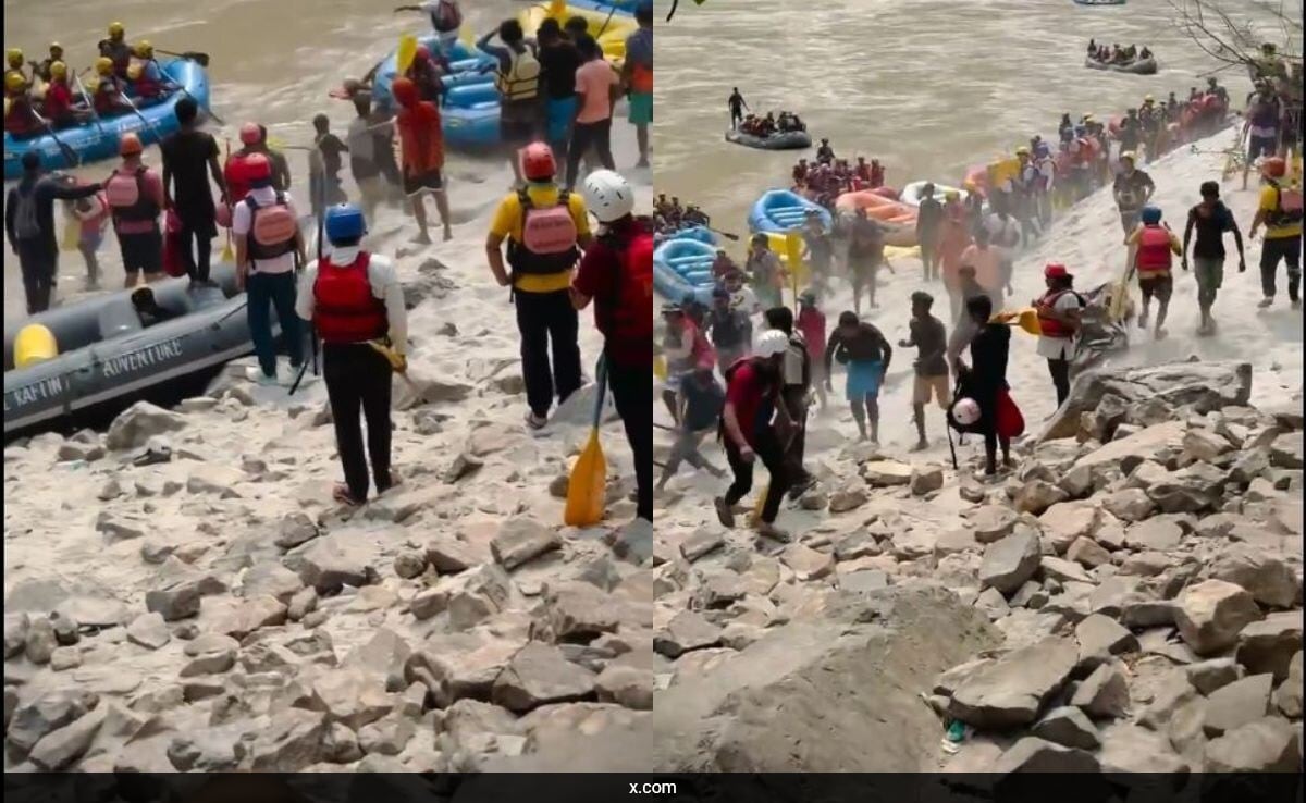 Video Reveals Rafting Guides And Vacationers Battling Every Different With Paddles In Rishikesh